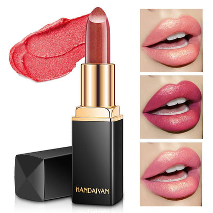 HANDAIYAN Glänzender Metallic-Lippenstift