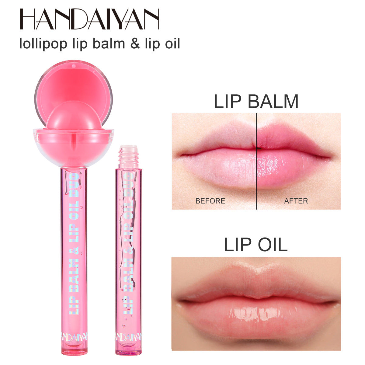 HANDAIYAN Dual Use Lollipop Lippenöl 