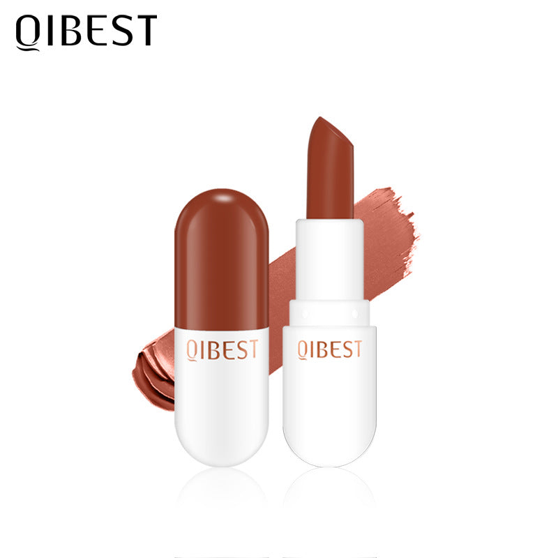 QIBEST Mini Capsule Matte Lippenstift-Set