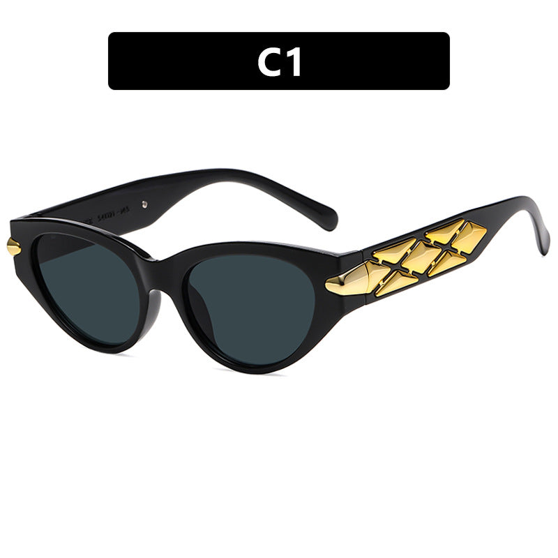 Triangle Cat Eye Sunglasses