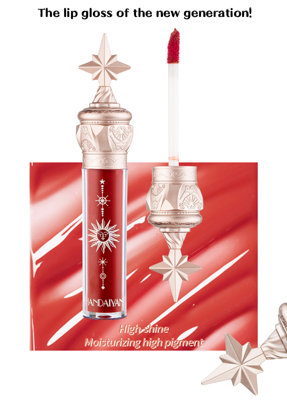 HANDAIYAN Little Star Stick Lipgloss Lippenstift 