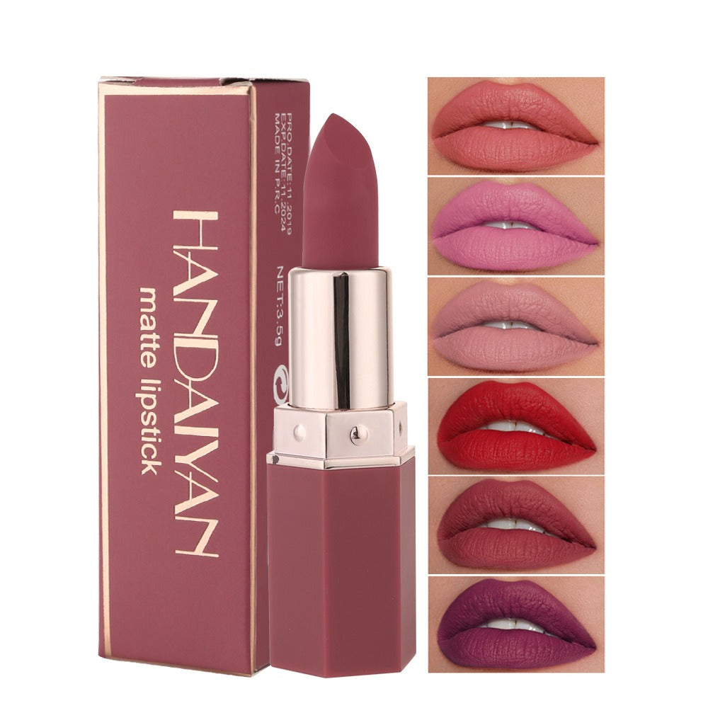 HANDAIYAN 6 Farben Matt-Lippenstift 