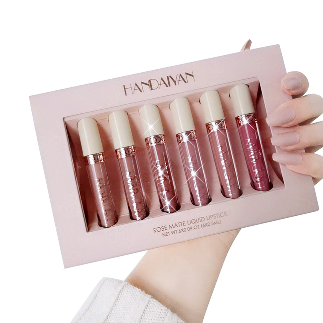 HANDAIYAN 6‘ Mattes Lipgloss-Set