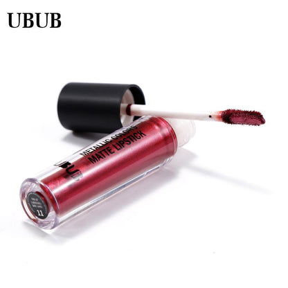 UBUB – Glitzernder, metallischer Lipgloss in 12 Farben