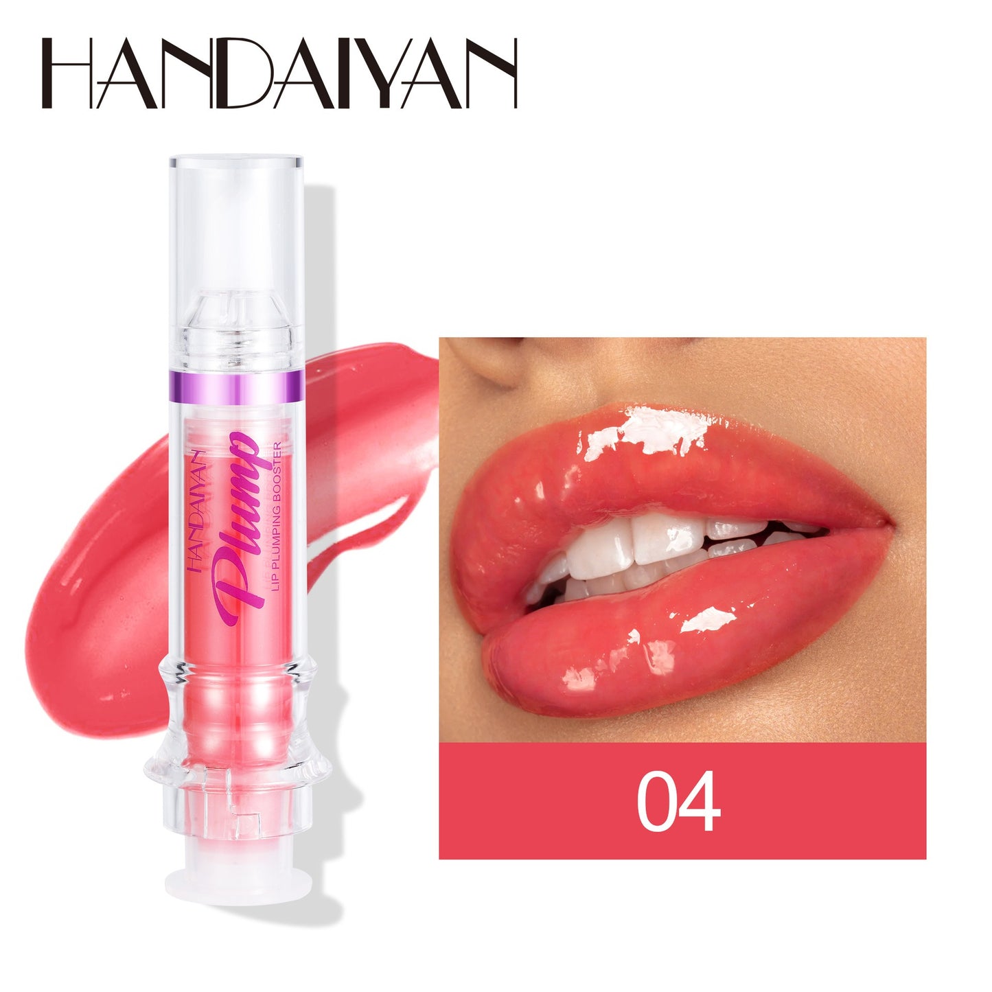 HANDAIYAN PLUMP & POUT Dudak Dolgunlaştırıcı Dudak Yağı