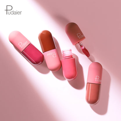 Pudaier 18 Farben Mini-Kapsel-Lipgloss