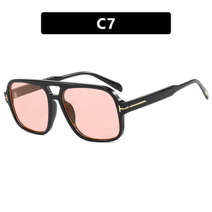 Retro Double Beam Sunglasses