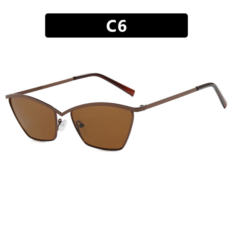 Metal Box Fashion Retro Sunglasses