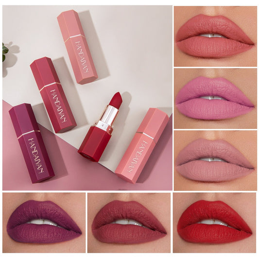 HANDAIYAN 6 Farben Matt-Lippenstift 