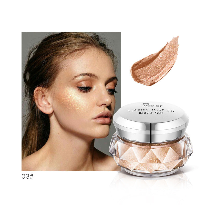 Pudaier Jelly Face Illuminator und Body Illuminator Lidschatten 