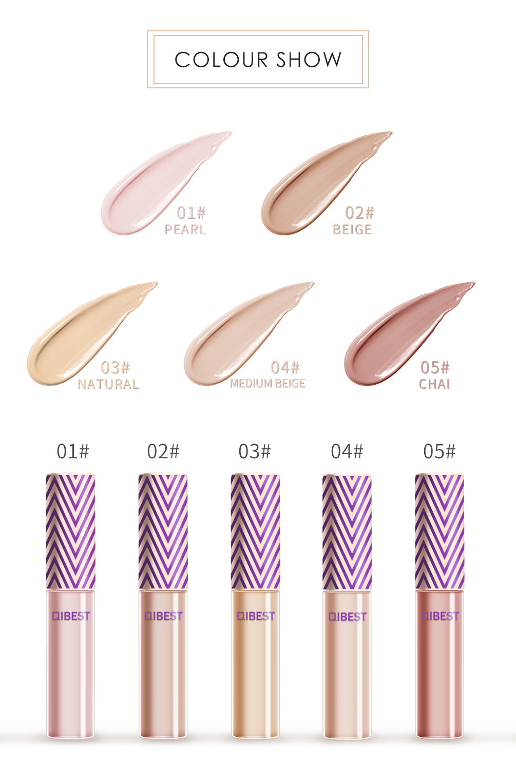 QIBEST Concealer Rouge