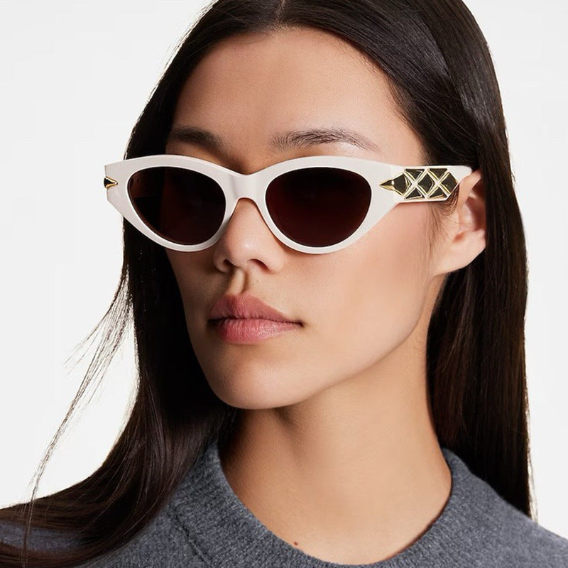 Triangle Cat Eye Sunglasses