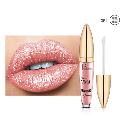 Pudaier Matte Glitter Lipgloss