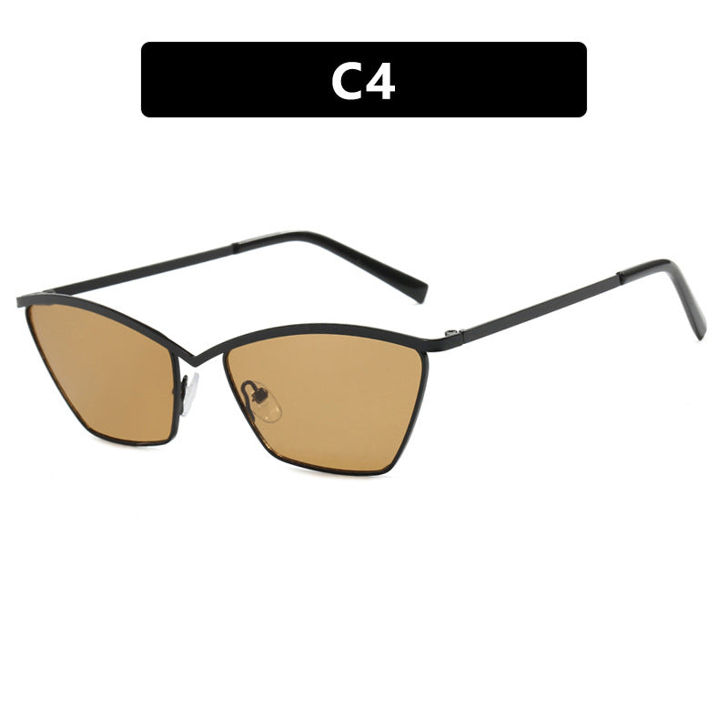 Metal Box Fashion Retro Sunglasses