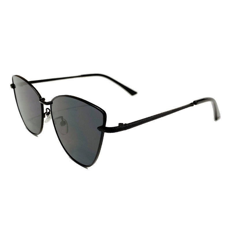 Metal Frame Cat Eye Sunglasses