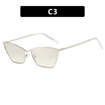 Metal Box Fashion Retro Sunglasses