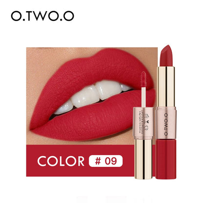 O.TWO.O 12 Farben matter Lippenstift 