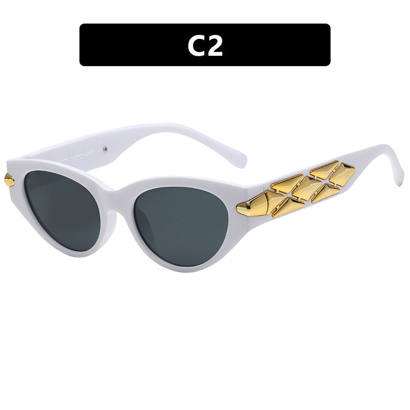 Triangle Cat Eye Sunglasses