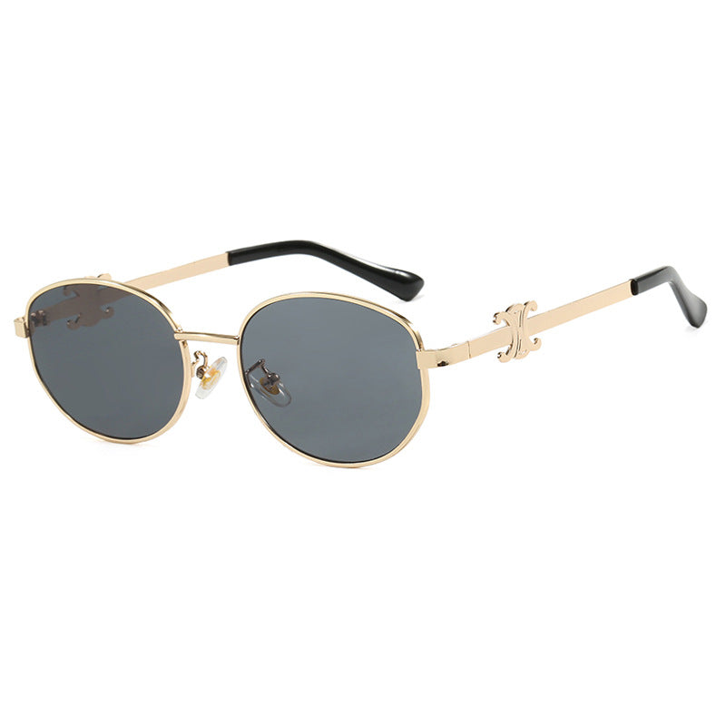 Retro Oval Sunglasses