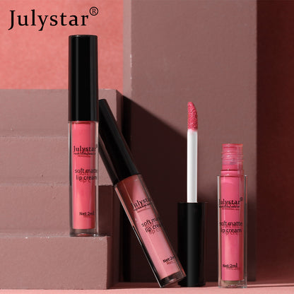 Julystar – Matt-feuchtigkeitsspendender Lippenstift 