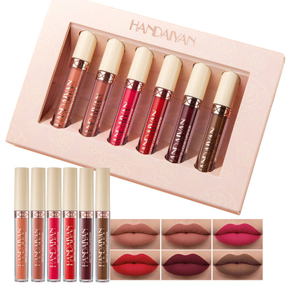 HANDAIYAN 6‘ Mattes Lipgloss-Set