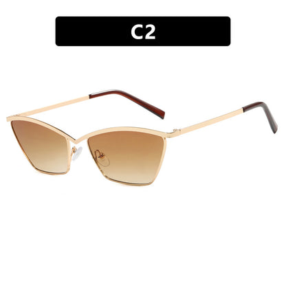 Metal Box Fashion Retro Sunglasses