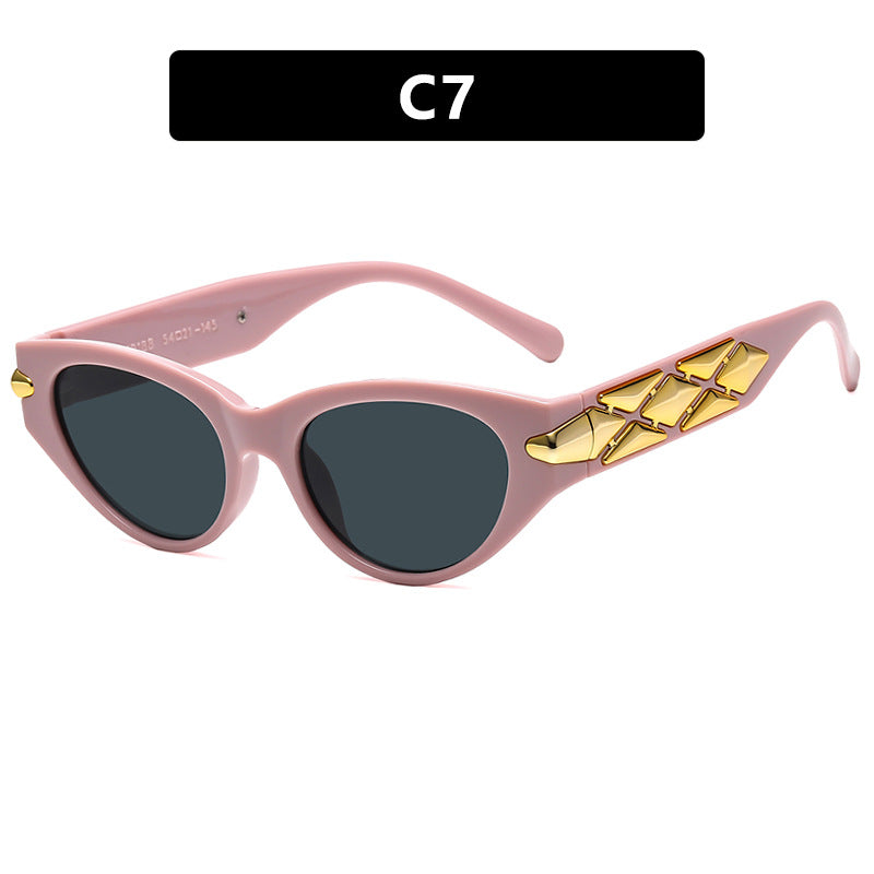 Triangle Cat Eye Sunglasses