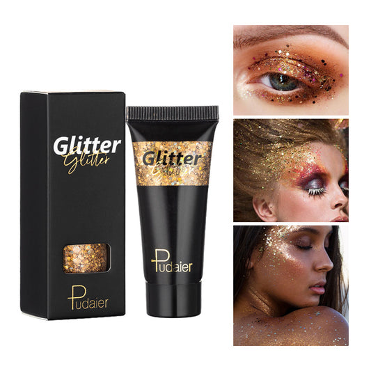 Glitter 12 Renkli Monokrom Simli Göz Farı