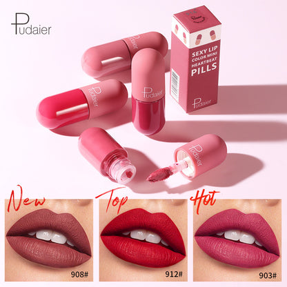 Pudaier 18 Farben Mini-Kapsel-Lipgloss