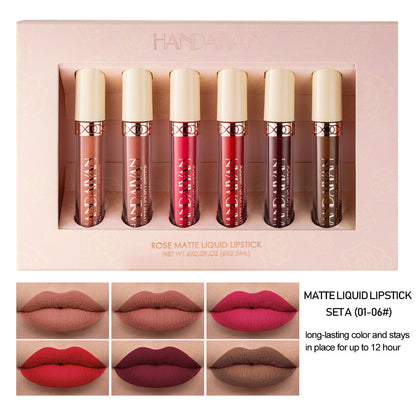 HANDAIYAN 6‘ Mattes Lipgloss-Set