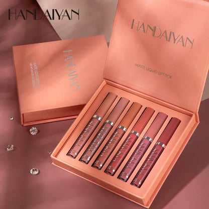 HANDAIYAN 6-teiliges Lipgloss-Set 