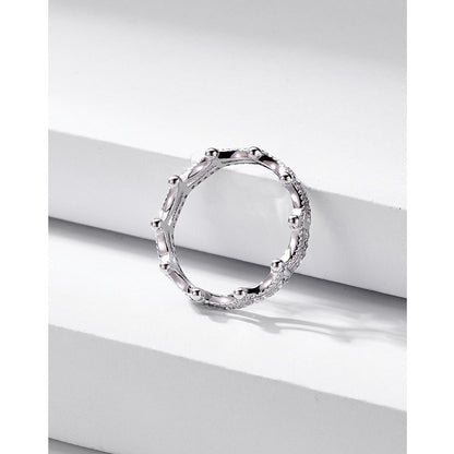 925 Sterling Silber Krone Ring