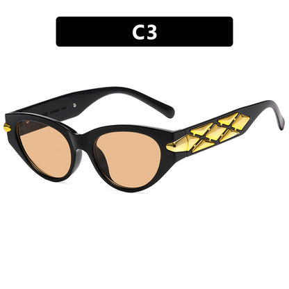 Triangle Cat Eye Sunglasses