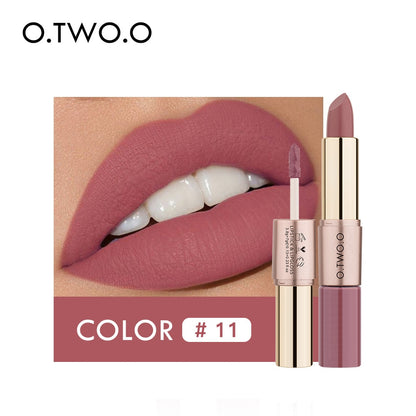 O.TWO.O 12 Farben matter Lippenstift 