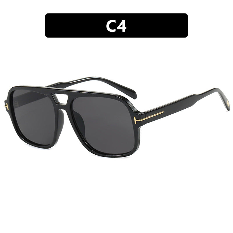 Retro Double Beam Sunglasses