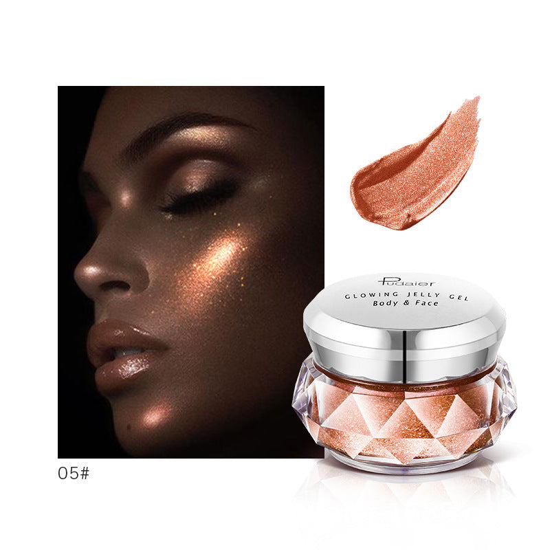 Pudaier Jelly Face Illuminator und Body Illuminator Lidschatten 