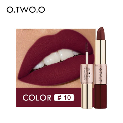 O.TWO.O 12 Farben matter Lippenstift 