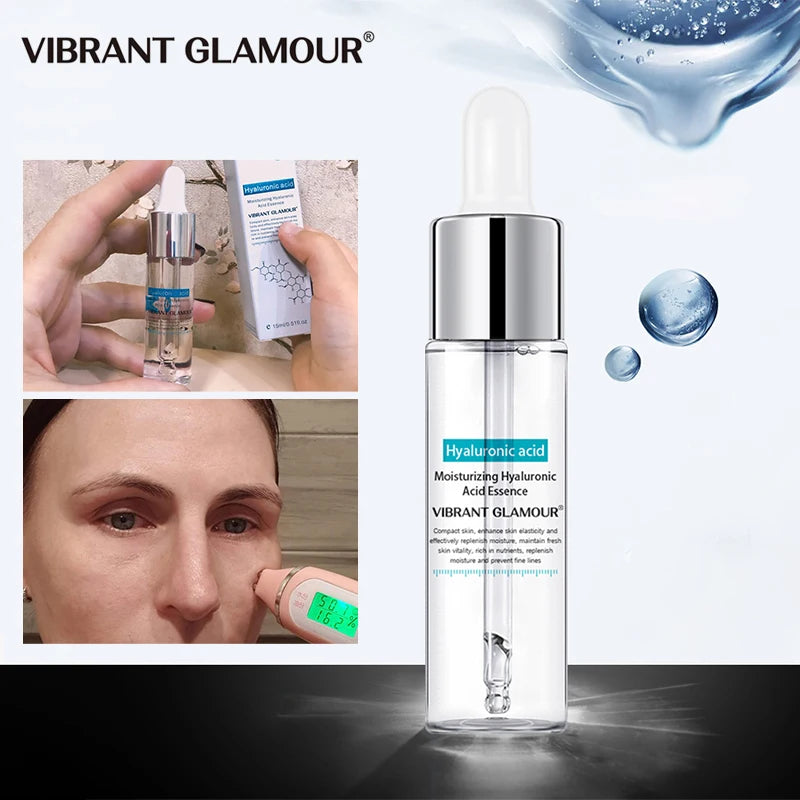 VIBRANT GLAMOUR Anti-Aging-Gesichtsserum mit Hyaluronsäure 